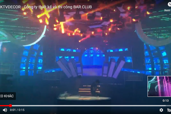 Video thi công Bar Club - Moonstar Bình Dương,BÁO GIÁ THI CÔNG