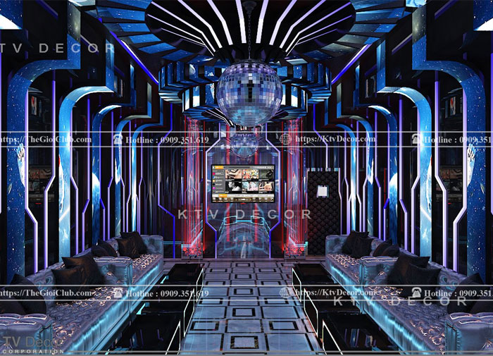 Thiết kế thi công phòng karaoke Siêu Vip KTV354 tại Côn Đảo