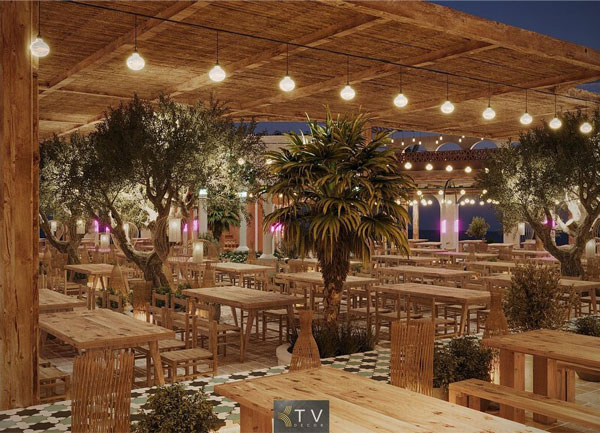 Thiết Kế Không Gian Ngoài Trời Nhà Hàng Beer Food Garden – KTV Decor
