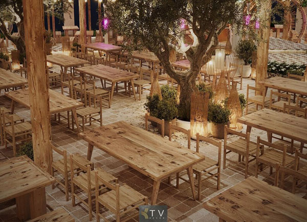 KTV Decor chuyên thiết kế và thi công nhà hàng Beer Food Garden