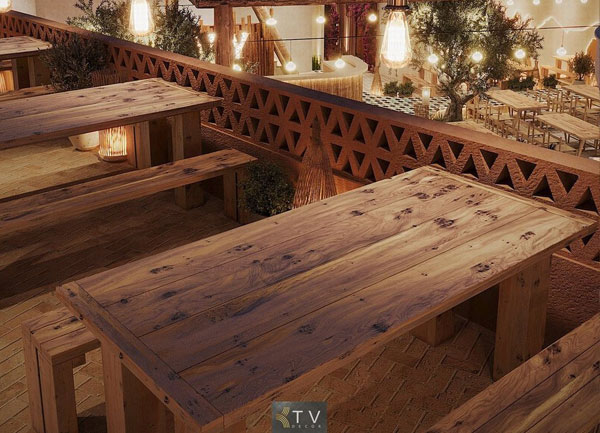 Không Gian Sân Thượng Độc Đáo Cho Nhà Hàng Beer Garden – Góc Chill Lý Tưởng