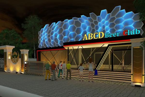 Mẫu thiết kế mặt tiền Beer Club P2