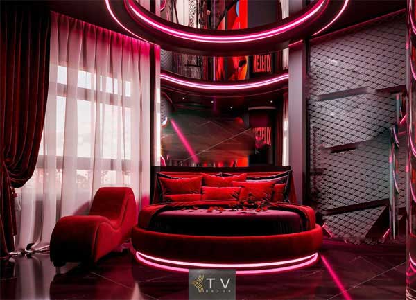 Thiết Kế Nội Thất Khách Sạn Tình Yêu Ấn Tượng – Phá Cách