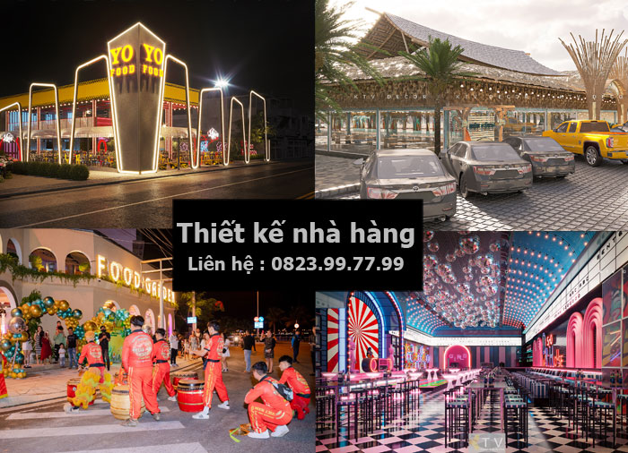 KTV DECOR-Báo giá thiết kế nhà hàng độc đáo ấn tượng tại TPHCM