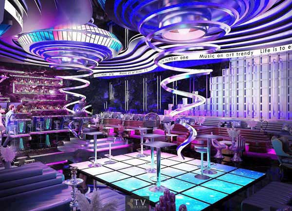 Thiết Kế Nightlife Pub Lighthouse Không Gian Ánh Sáng Phong Cách Hiện Đại