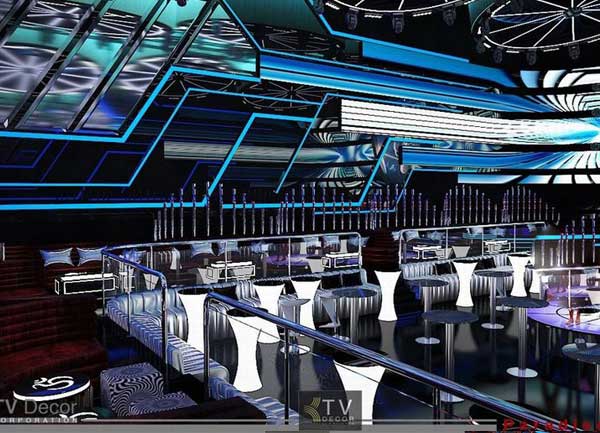 Thiết Kế Bar Nightlife Club Hiện Đại | KTV DECOR Chuyên Setup Quán Bar